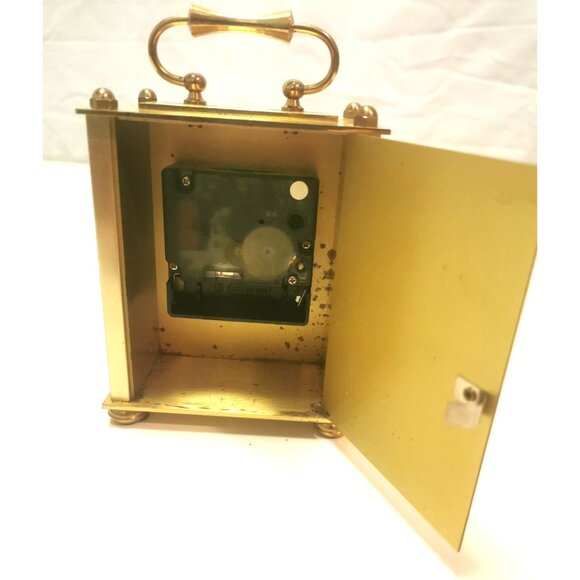 Equity Quartz, Brass Table Clock, Hong Kong - Picture 7 of 13